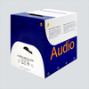 14/2 SPEAKER WIRE OFC CM GLOSSY 500' WHITE